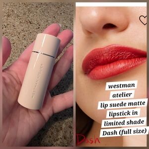 Westman Atelier Lip Suede in Vibrant Red